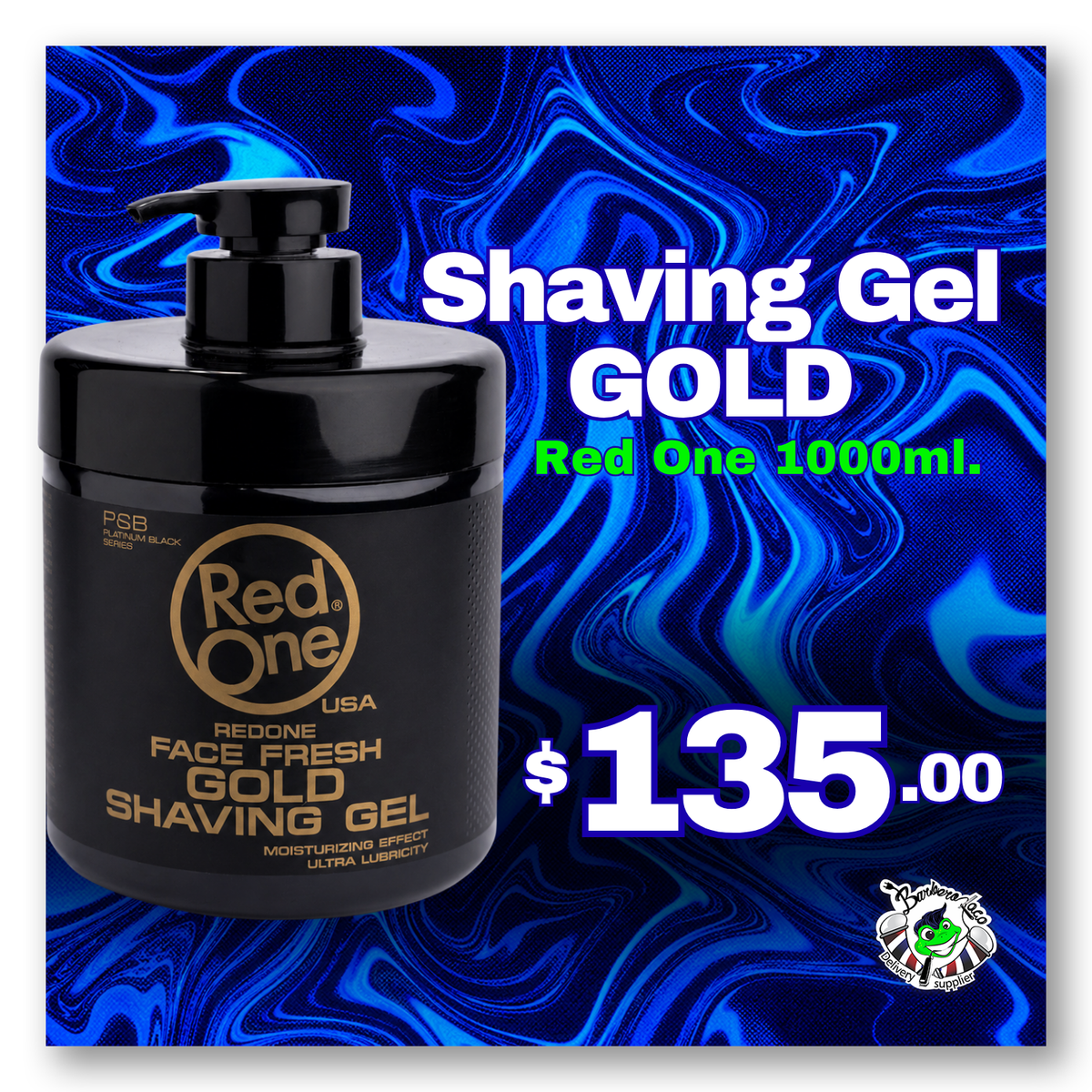 Shaving Gel Gold Red One 1000ml