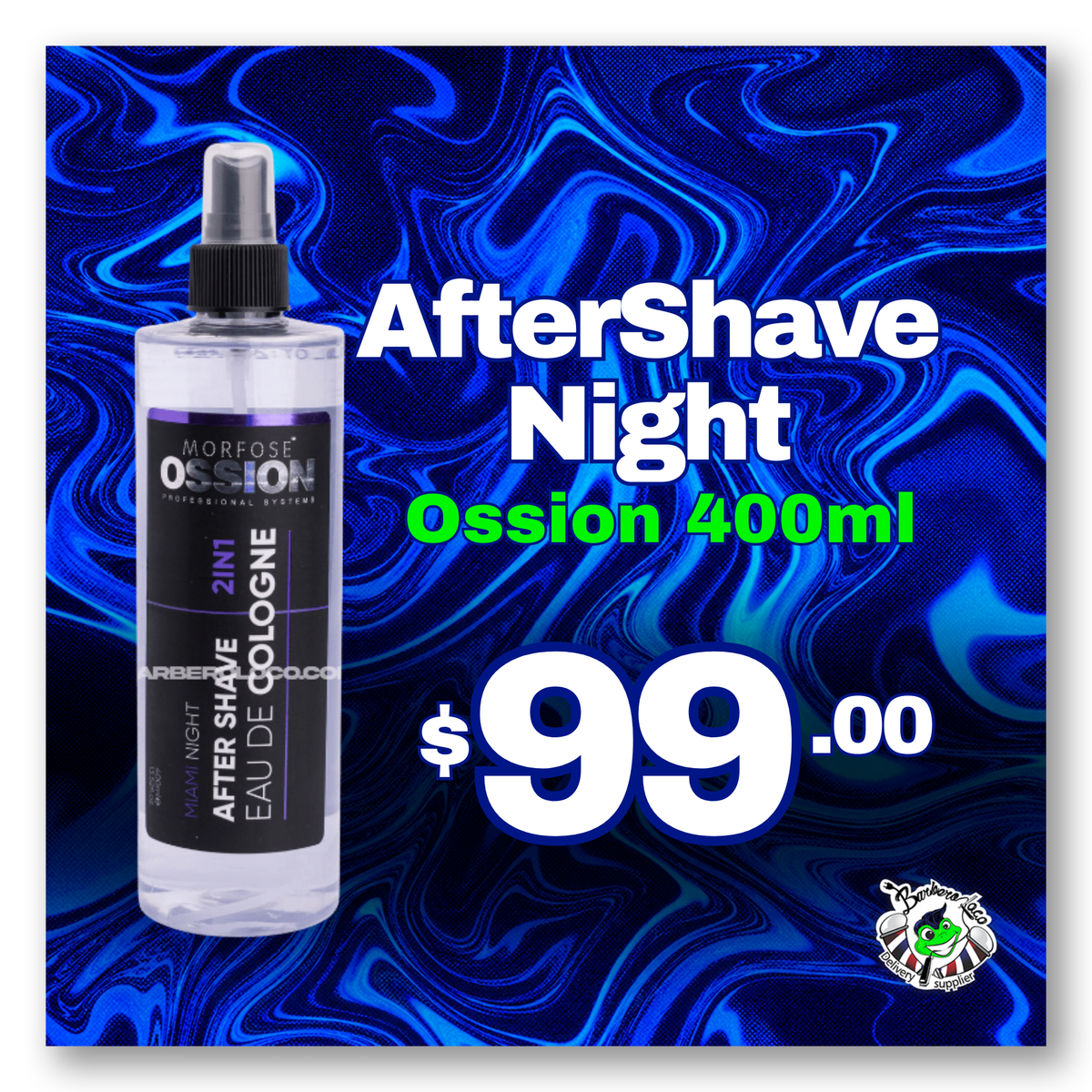 After Shave Colonia Miami Night Ossion 400ml