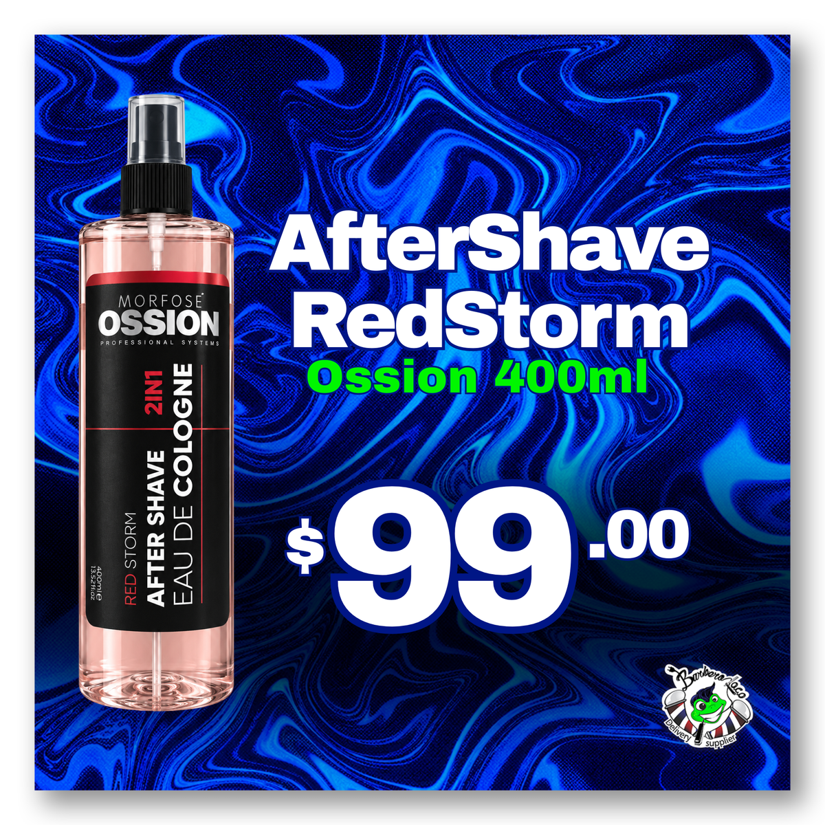After Shave Colonia Red Storm Ossion 400ml