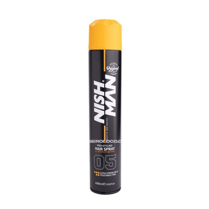 Spray NISHMAN de Peinado Ultra Hold 05