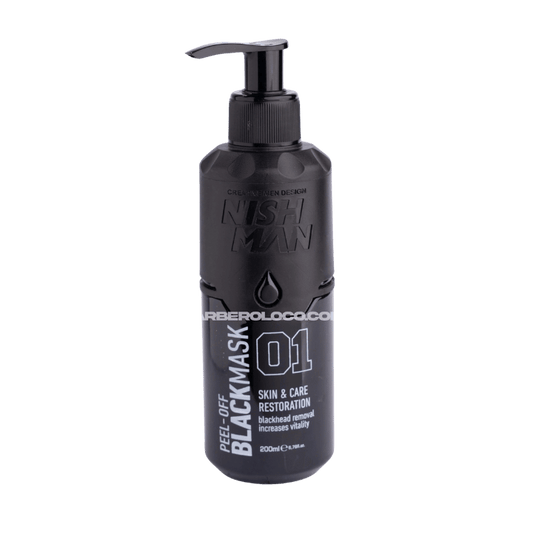Mascarilla Nishman Black 200 ml