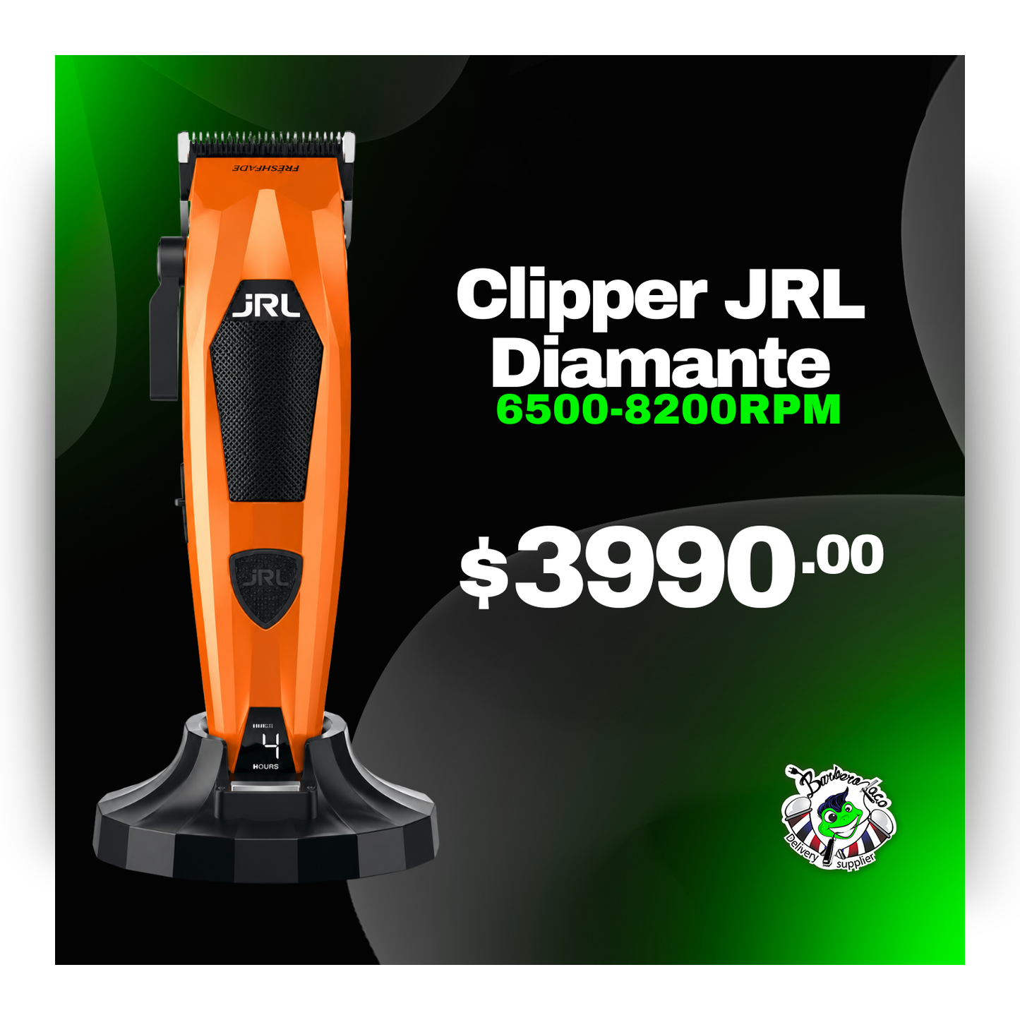 Clipper JRL Diamante NARANJA