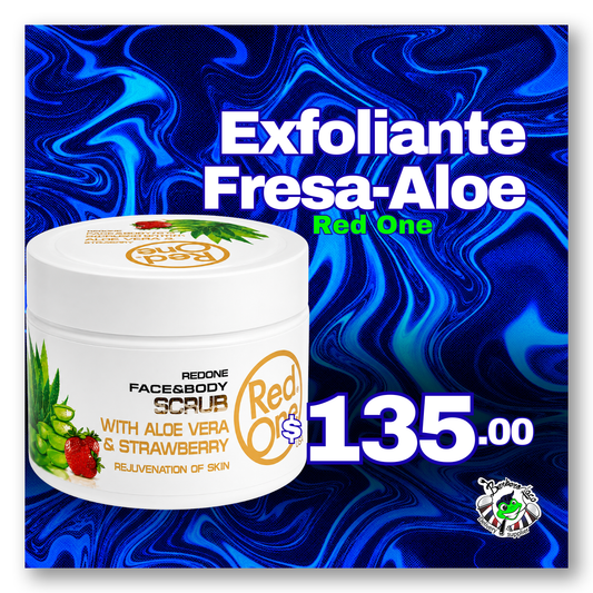 Exfoliante Red One Fresa-Aloe Vera
