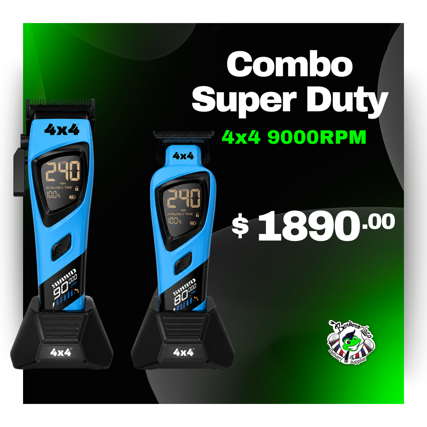 Combo Super Duty 4x4 Clipper y Trimmer