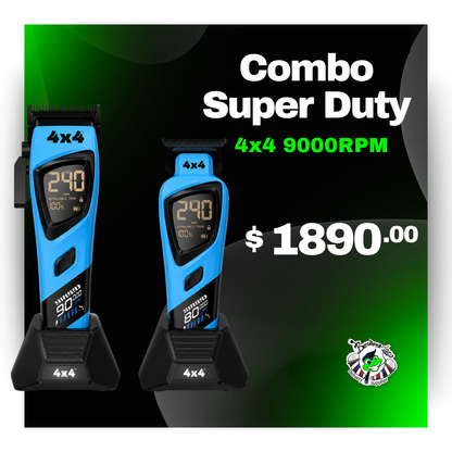 Combo Super Duty 4x4 Clipper y Trimmer