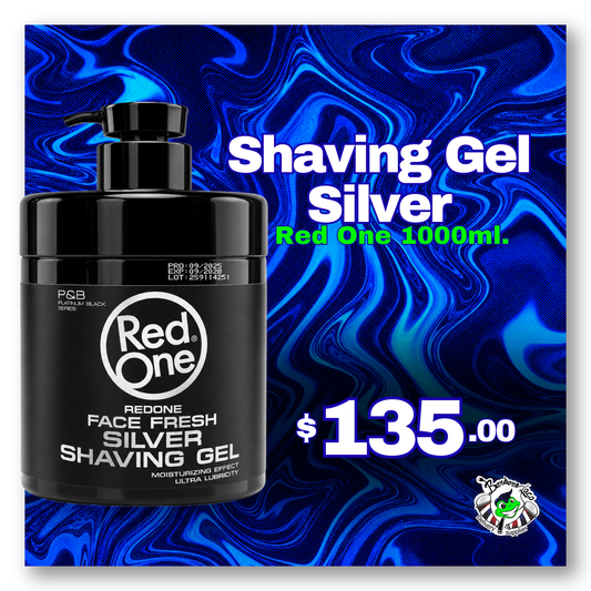 Shaving Gel Silver Red One 1000ml