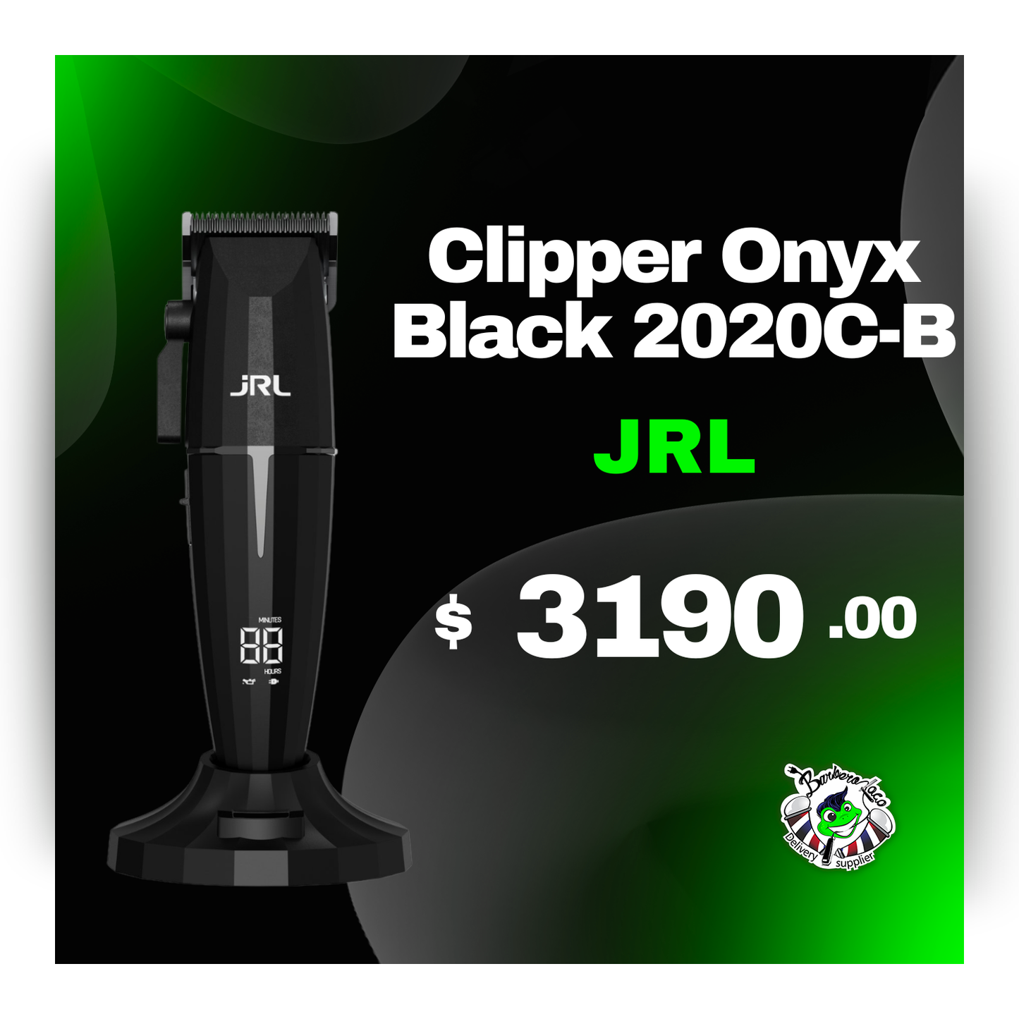 JRL Clipper Onyx Black 2020C-B