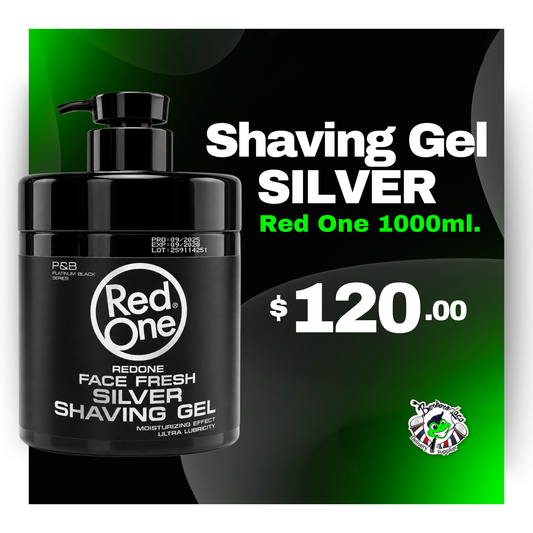Shaving Gel Silver Red One 1000ml