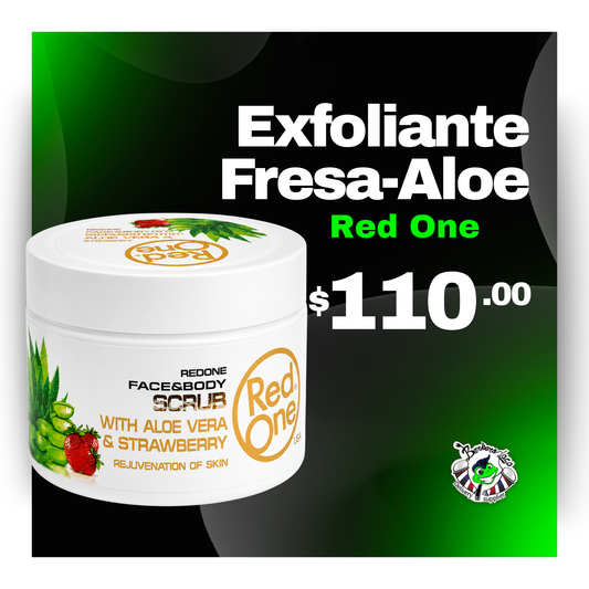 Exfoliante Red One Fresa-Aloe Vera