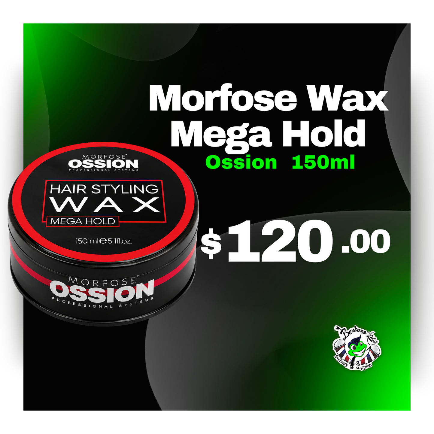 Ossion Morfose Wax Mega Hold 150ml