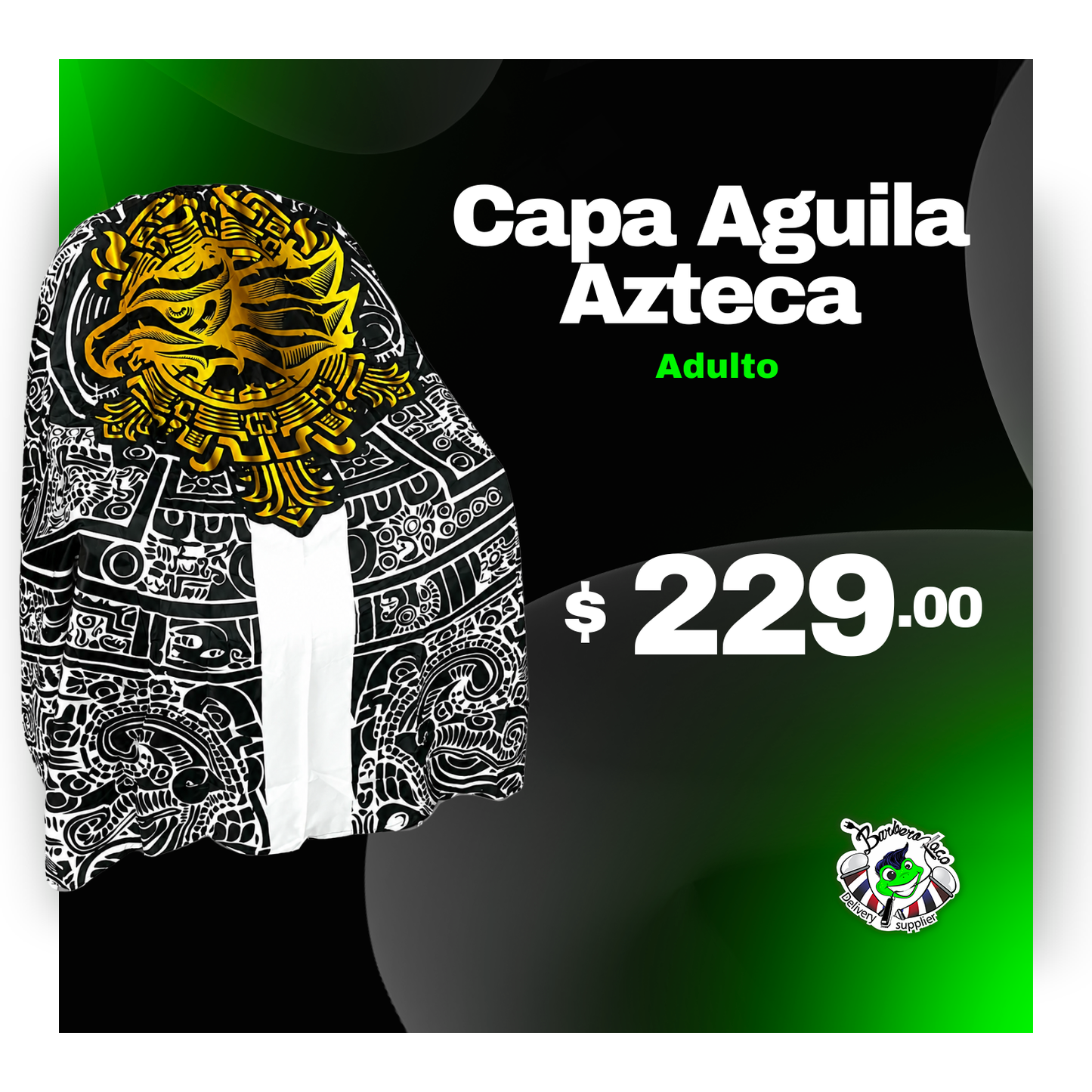 Capa Aguila Azteca Adulto