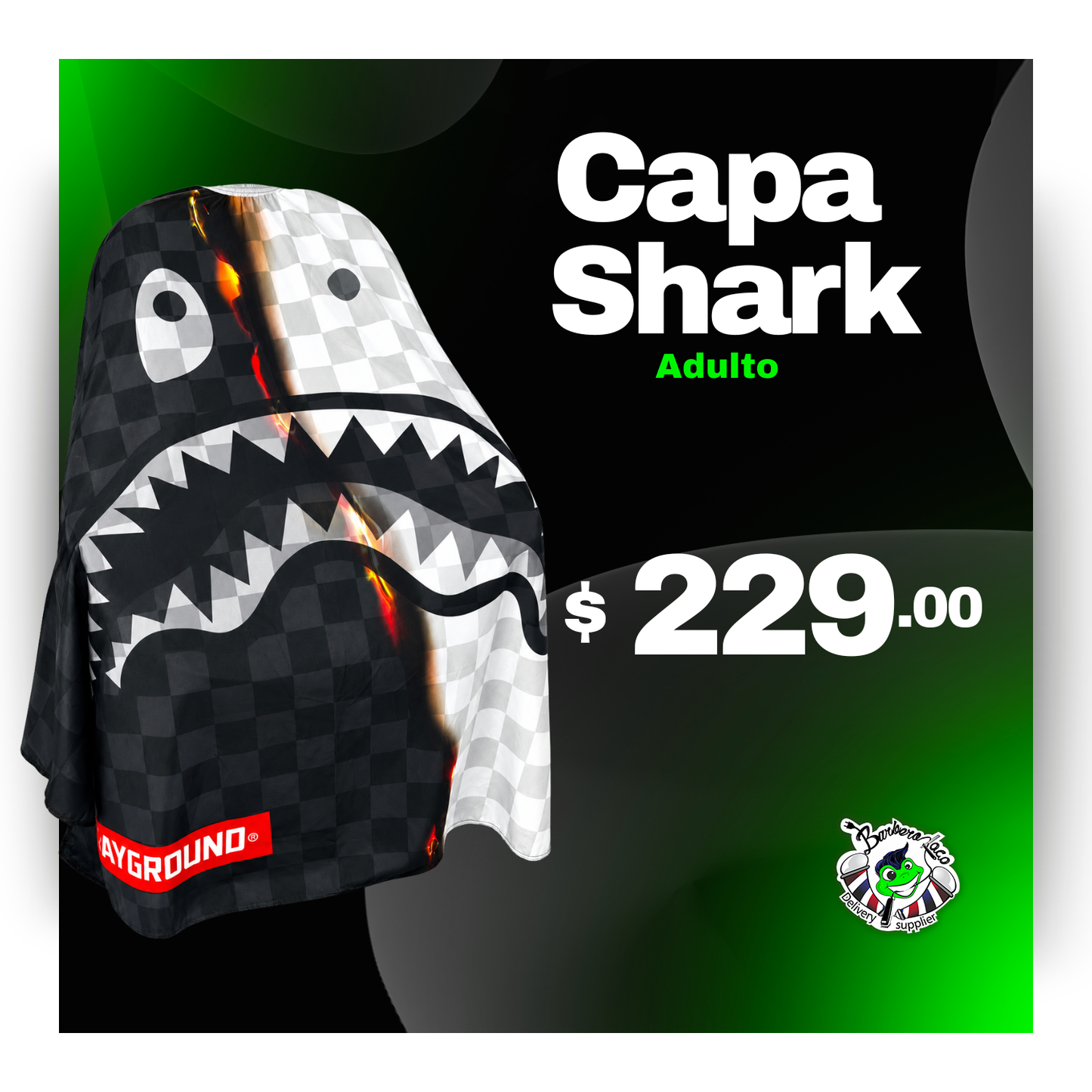Capa Shark Adulto