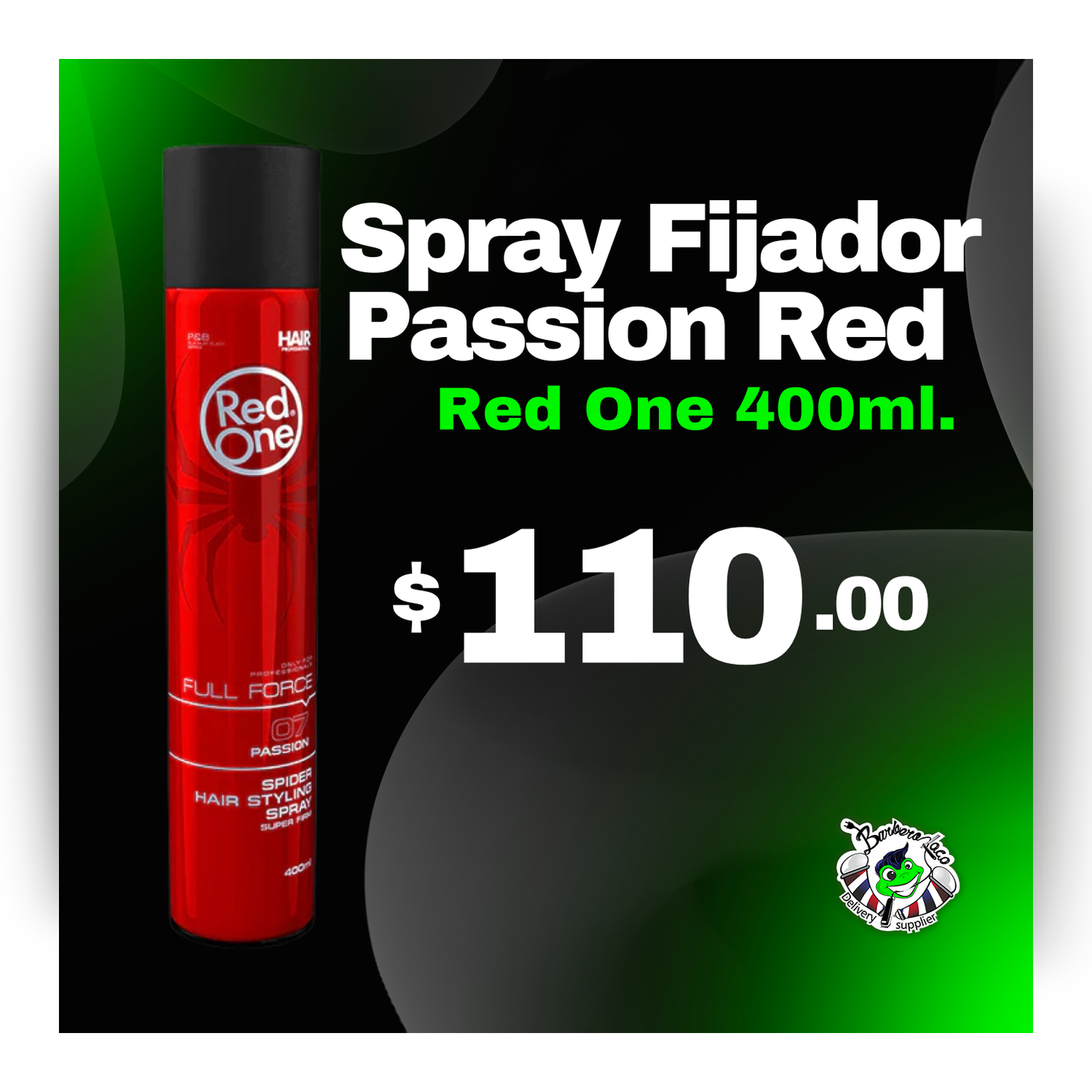 Spray Fijador Passion Red 400 ml Red One