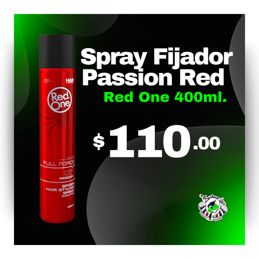 Spray Fijador Passion Red 400 ml Red One