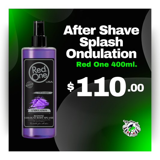 After Shave Splash Ondulation 400ml RED ONE