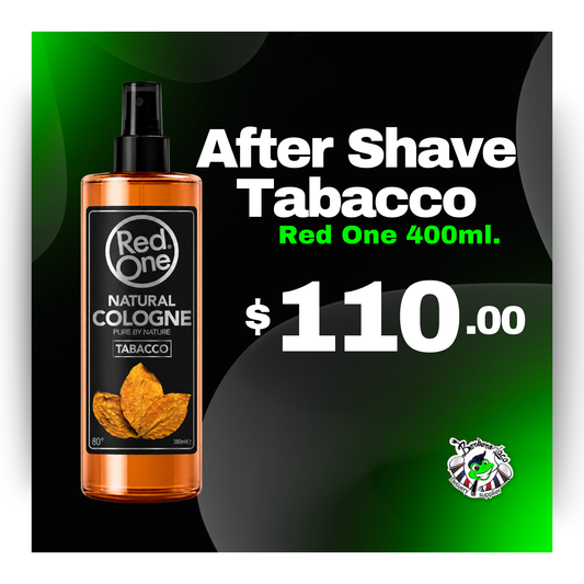 After Shave Splash Tobacco 400ml RED ONE