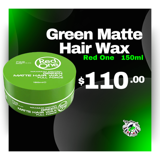 Red One Green Matte Hair Wax