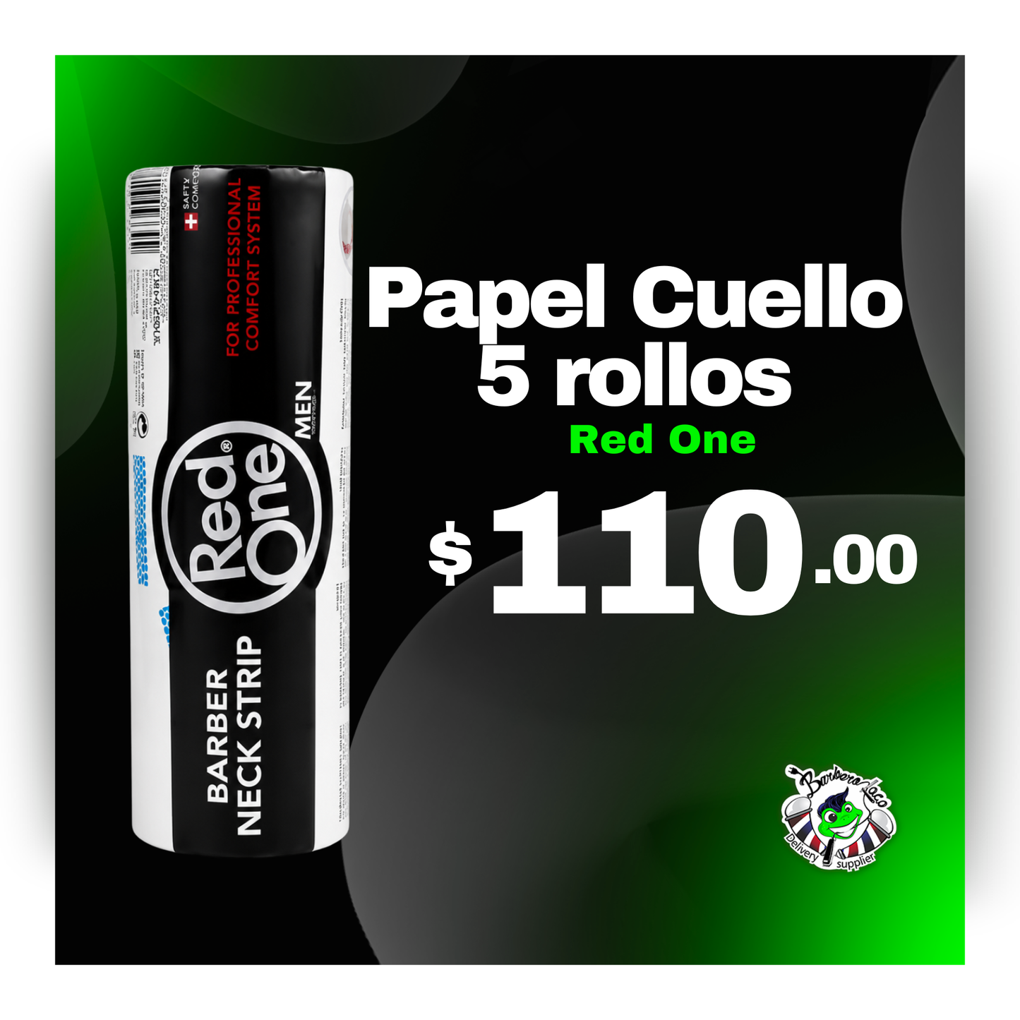 Papel Cuello Blanco Red One