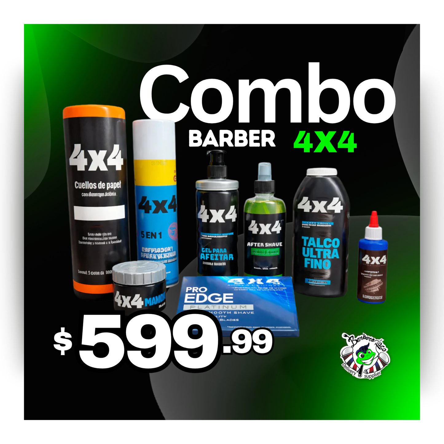 Combo Barber 4x4
