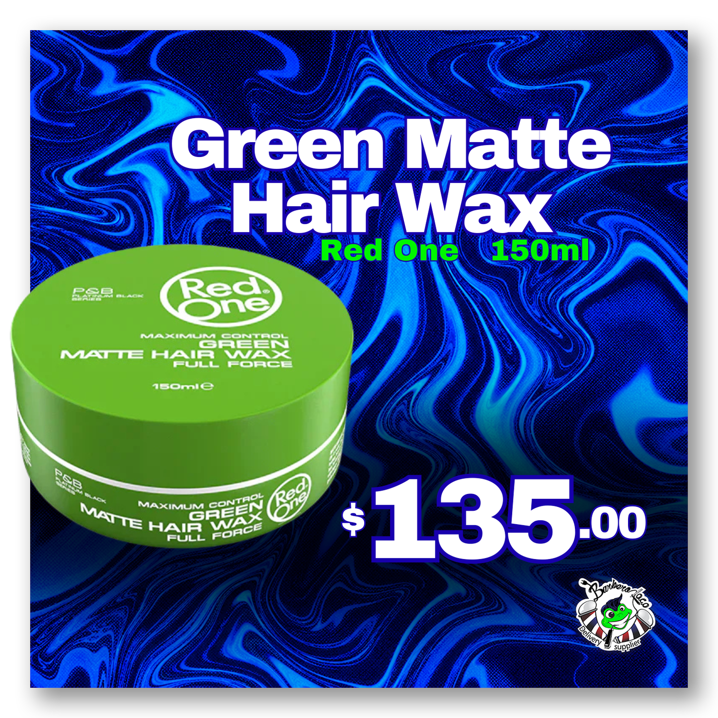 Red One Green Matte Hair Wax