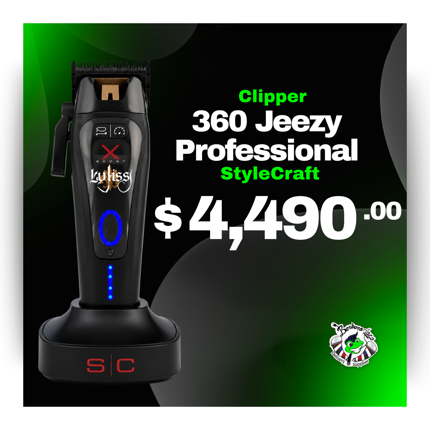 StyleCraft x 360 Jeezy Professional Clipper