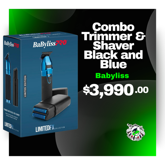 Babyliss Trimmer y Shaver Black & Blue