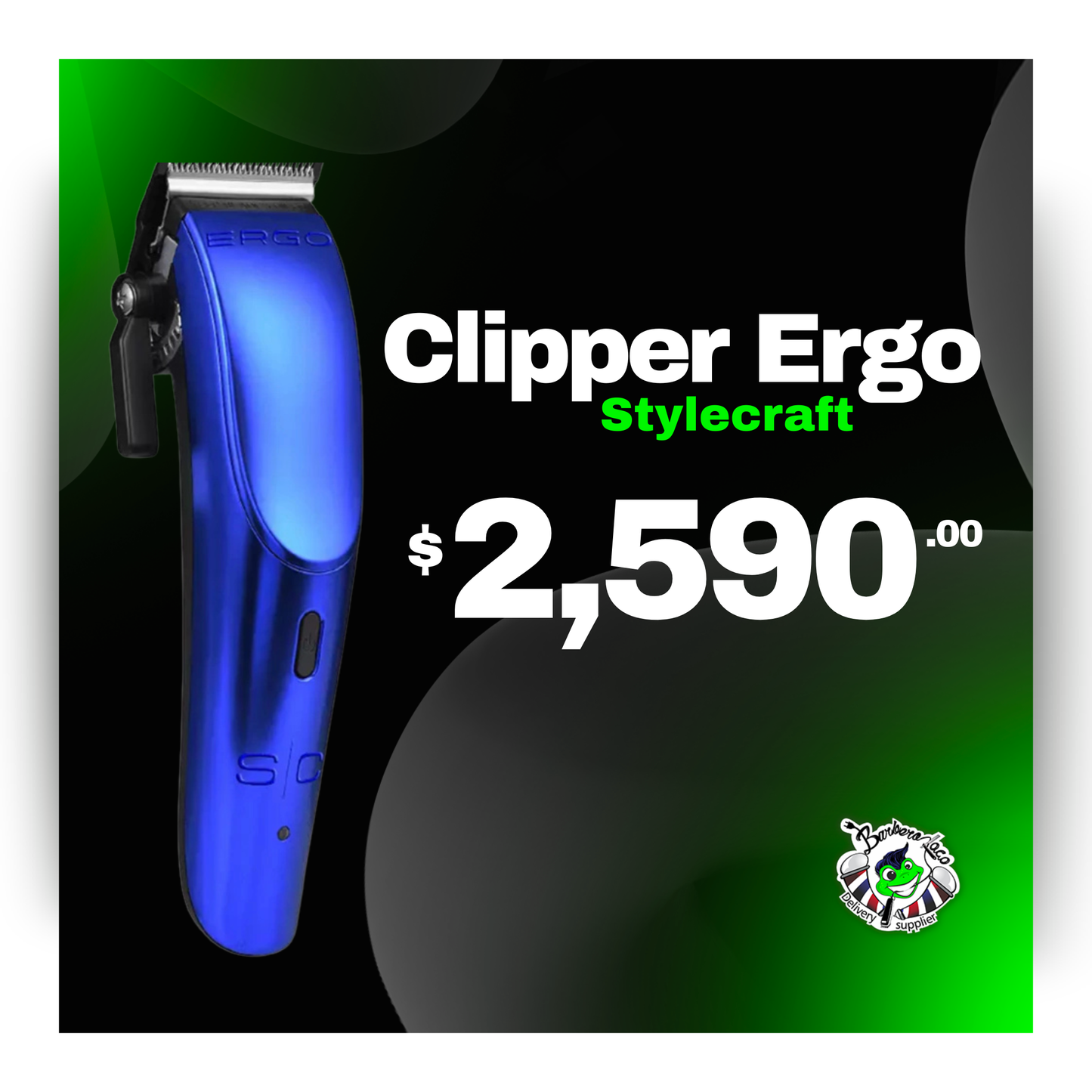 StyleCraft Ergo Cordless Magnetic Clipper