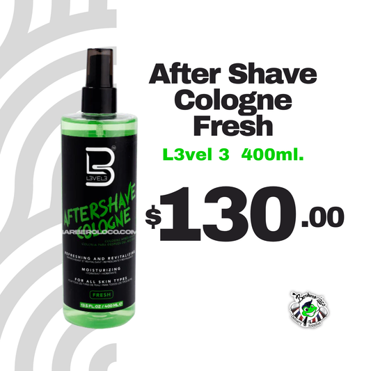 After Shave Cologne Fresh L3VEL 3 400 ml