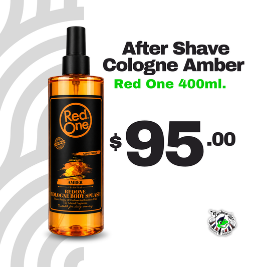 After Shave Splash Amber 400ml RED ONE