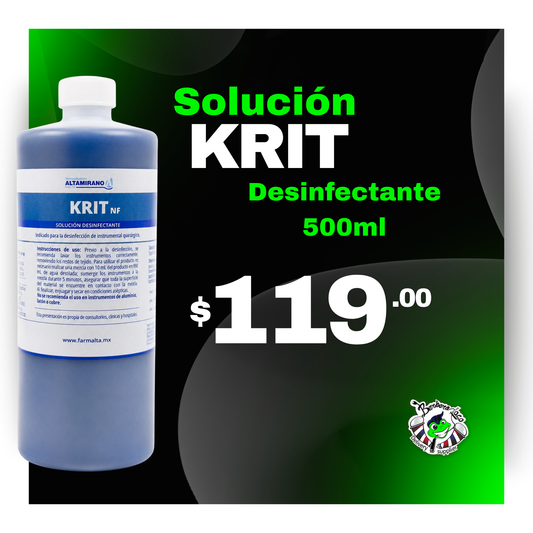 Solución Desinfectante Krit Germicida