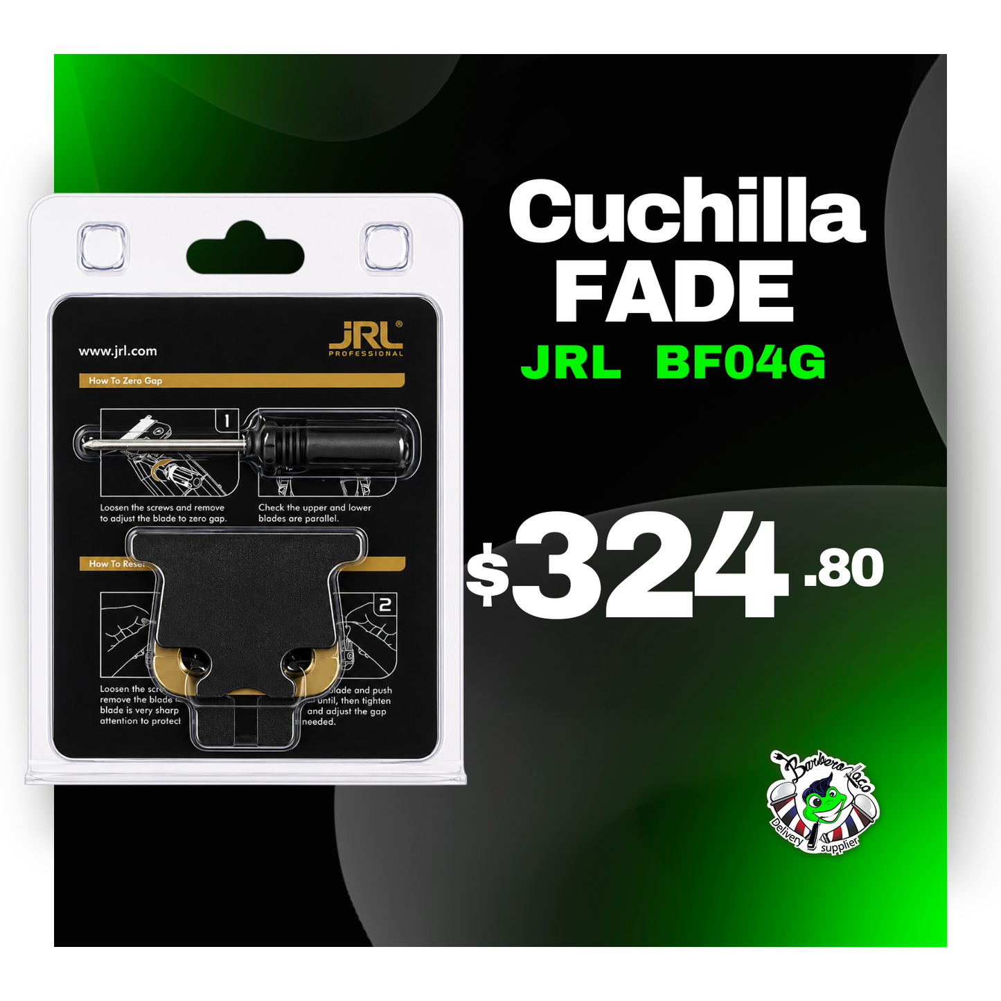 Cuchilla FADE JRL BF04G