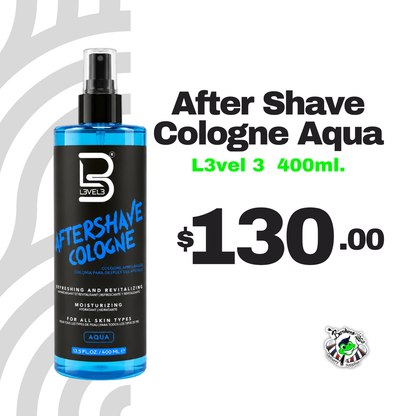 After Shave Cologne Aqua L3vel 3