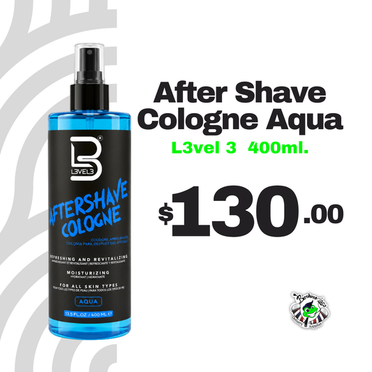 After Shave Cologne Aqua L3VEL 3 400 ml