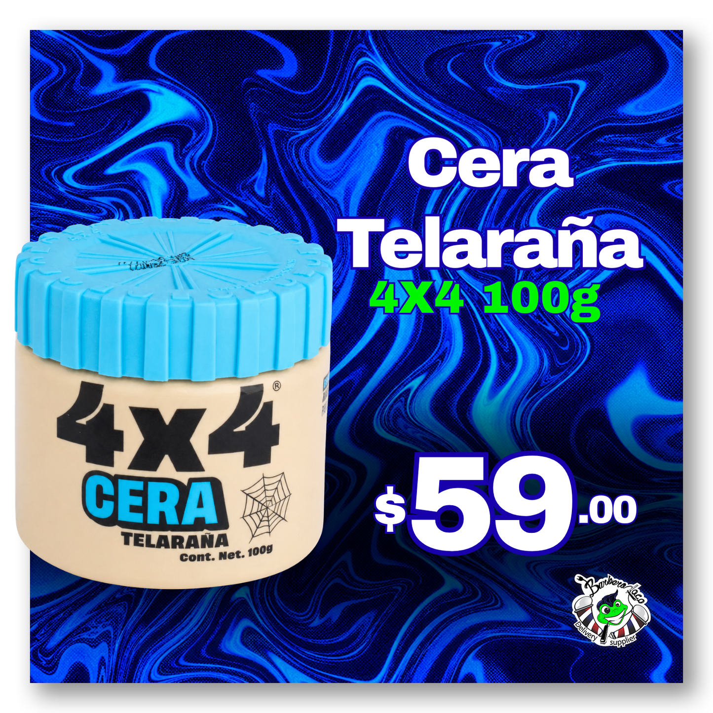 Cera Telaraña 4x4 100g