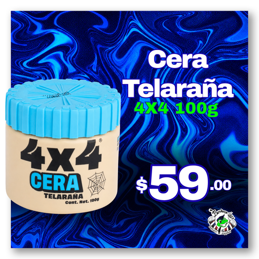 Cera Telaraña 4x4 100g