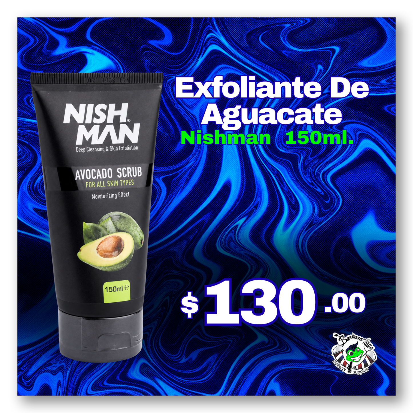 Exfoliante de Aguacate NISHMAN 150 ml