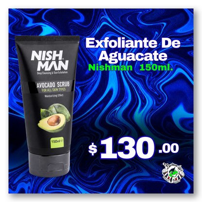 Exfoliante de Aguacate NISHMAN 150 ml