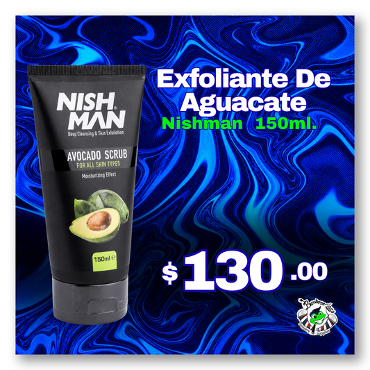 Exfoliante de Aguacate NISHMAN 150 ml