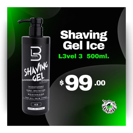 Shaving Gel Ice L3VEL 3 500 ml