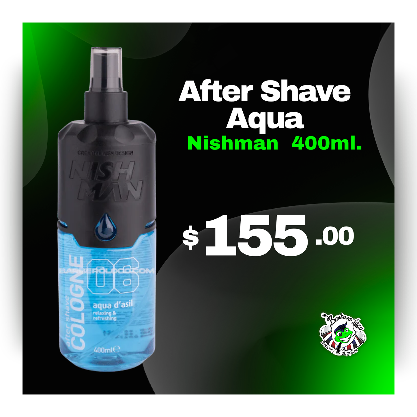 After Shave NISHMAN 06 Aqua d'Asil 400 ml