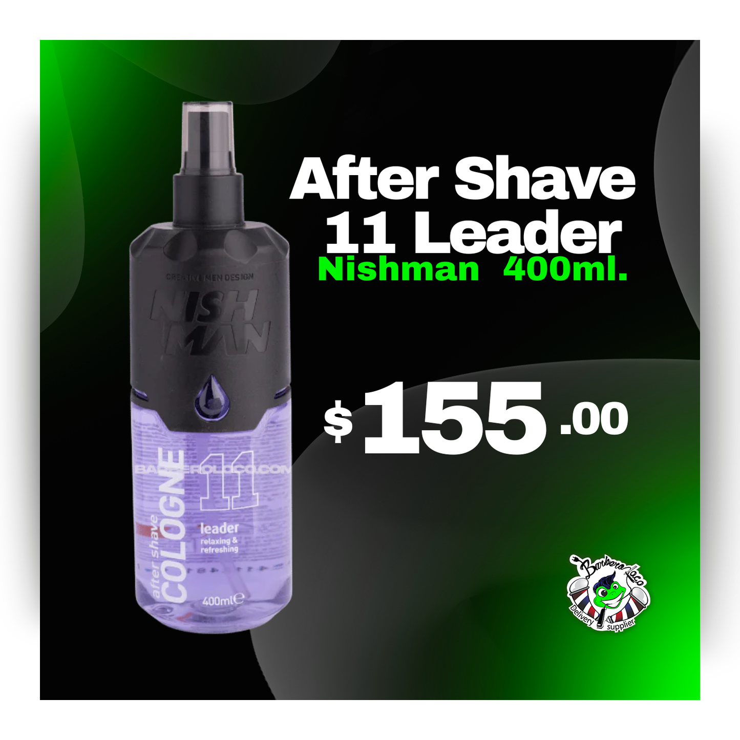 After Shave NISHMAN 11 Leader 400 ml
