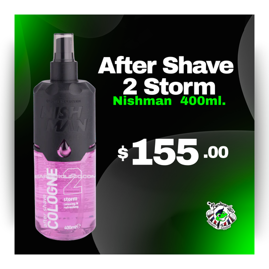 After Shave NISHMAN 2 Storm 400 ml