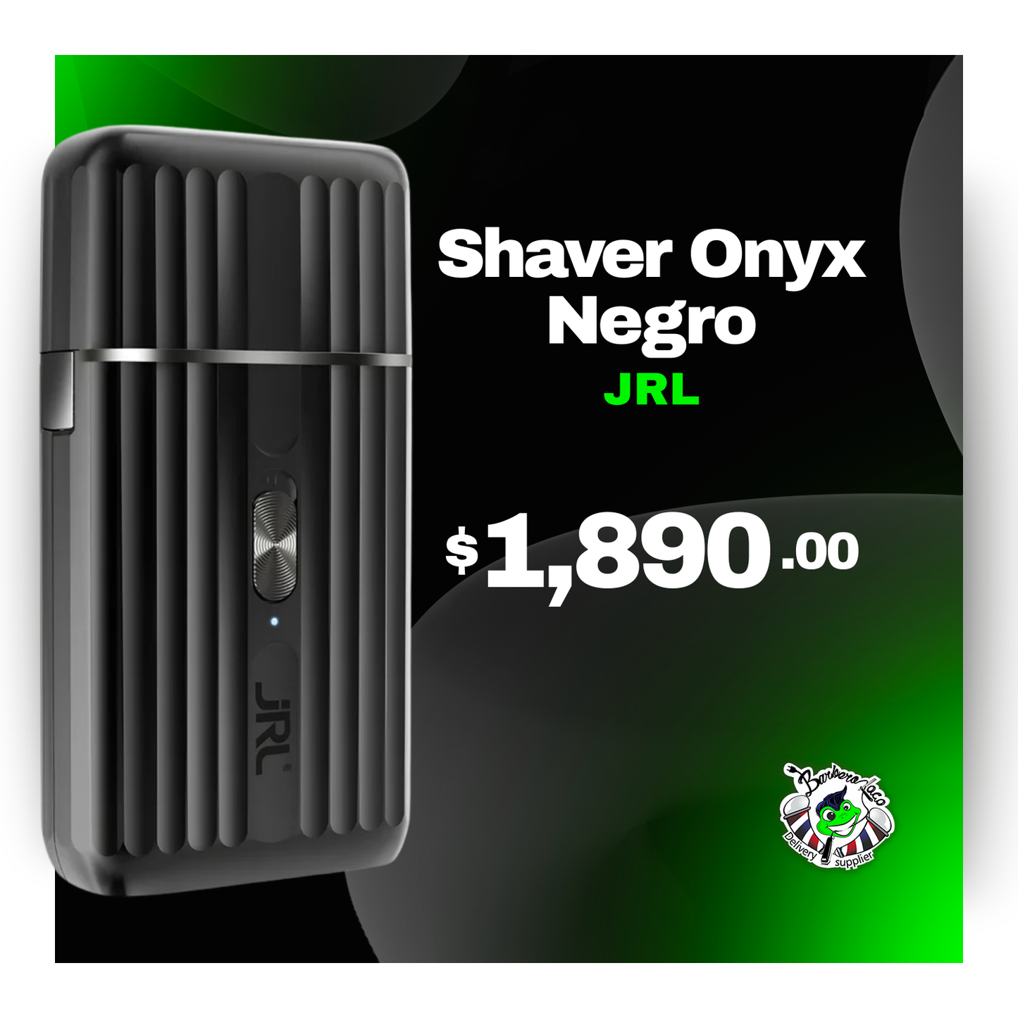 Shaver Onyx JRL Negro