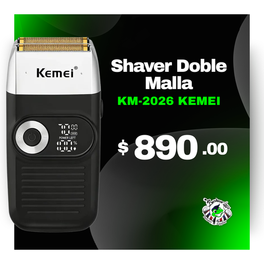 Kemei Shaver Doble Malla KM-2026