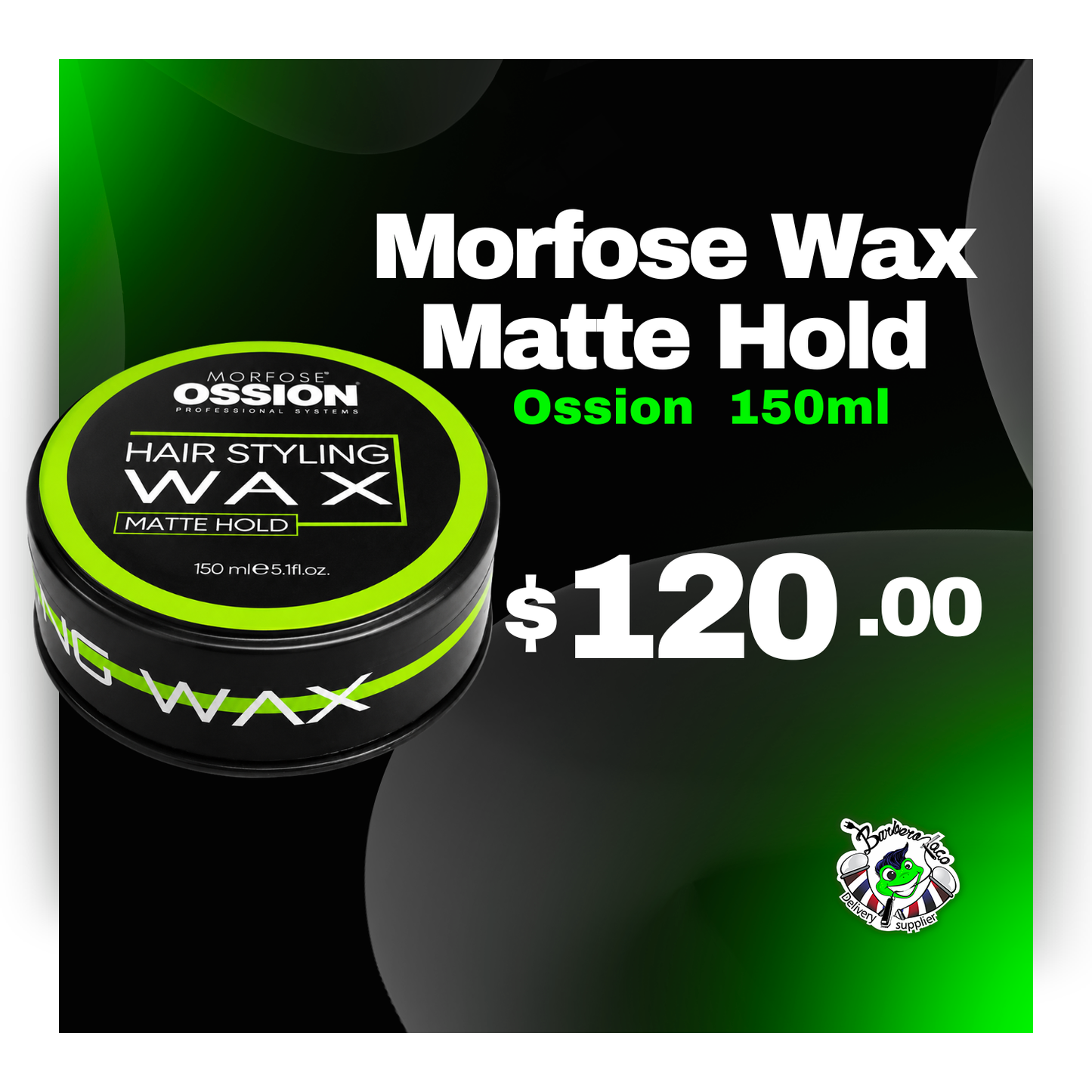 Ossion Morfose Wax Matte Hold 150ml