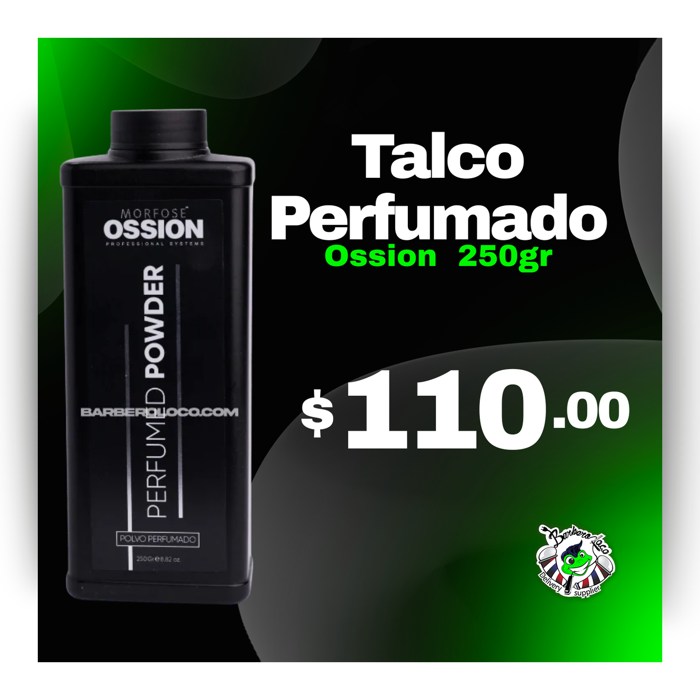 OSSION Talco Perfumado Powder 250 gr