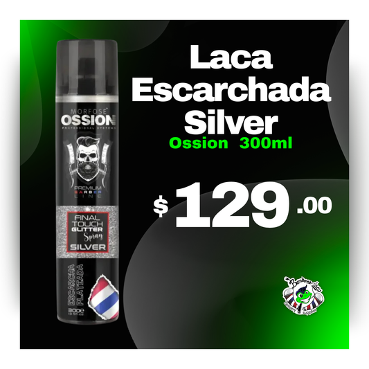 Laca Ossion Escarchada Silver 300ml