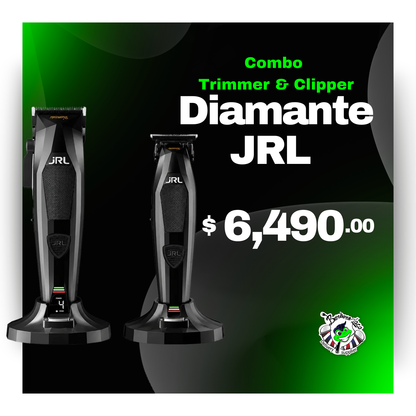 Combo Diamante JRL Clipper y Trimmer Motor Brushless