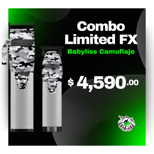 Combo Babyliss Limited Fx Camuflaje