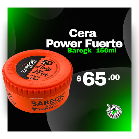 Cera Baregk 5D Power Fuerte 150ml